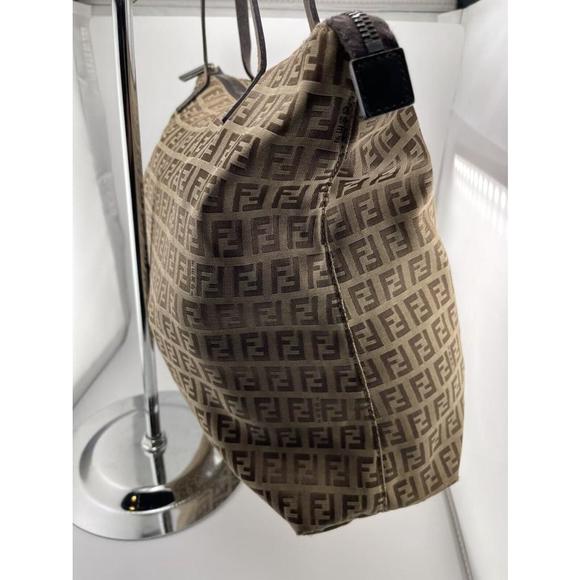 Sold‼️Fendi Zucchino Canvas Tote - Picture 2 of 15